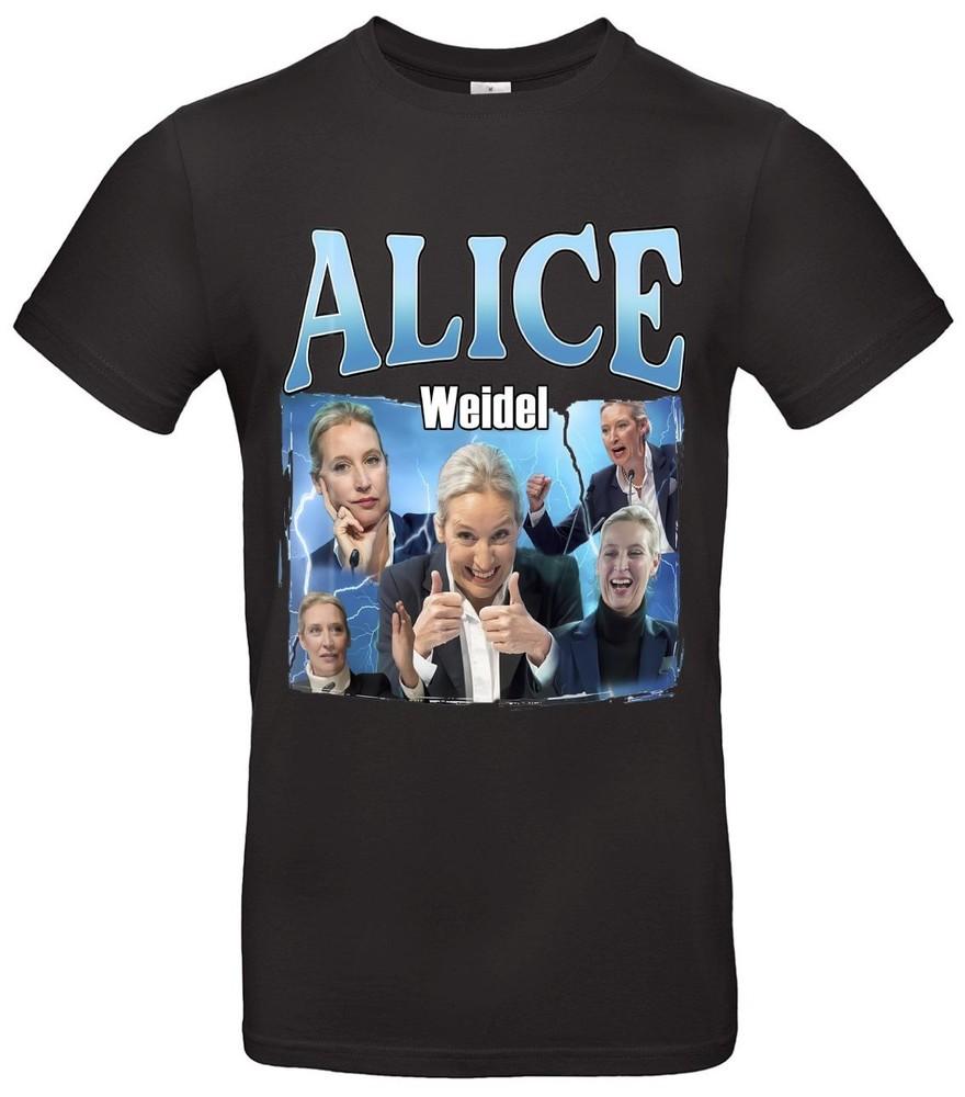 

Alice Weidel TShirt for Patriots amp; AfD Fans Statement Shirt Politics Unisex T-Shirt S