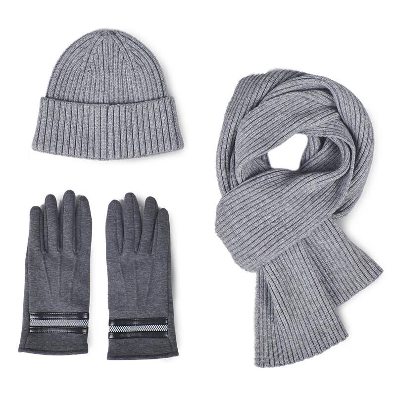 

Элегантный зимний набор из 3 предметов: шапка, шарф, перчатки One Size