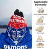 Demons 2021 Premiers Team Logo Print Fleece Blanket Soft Warm Throw Blanket Sofa Couch Bed Home Decor For Sports Fans