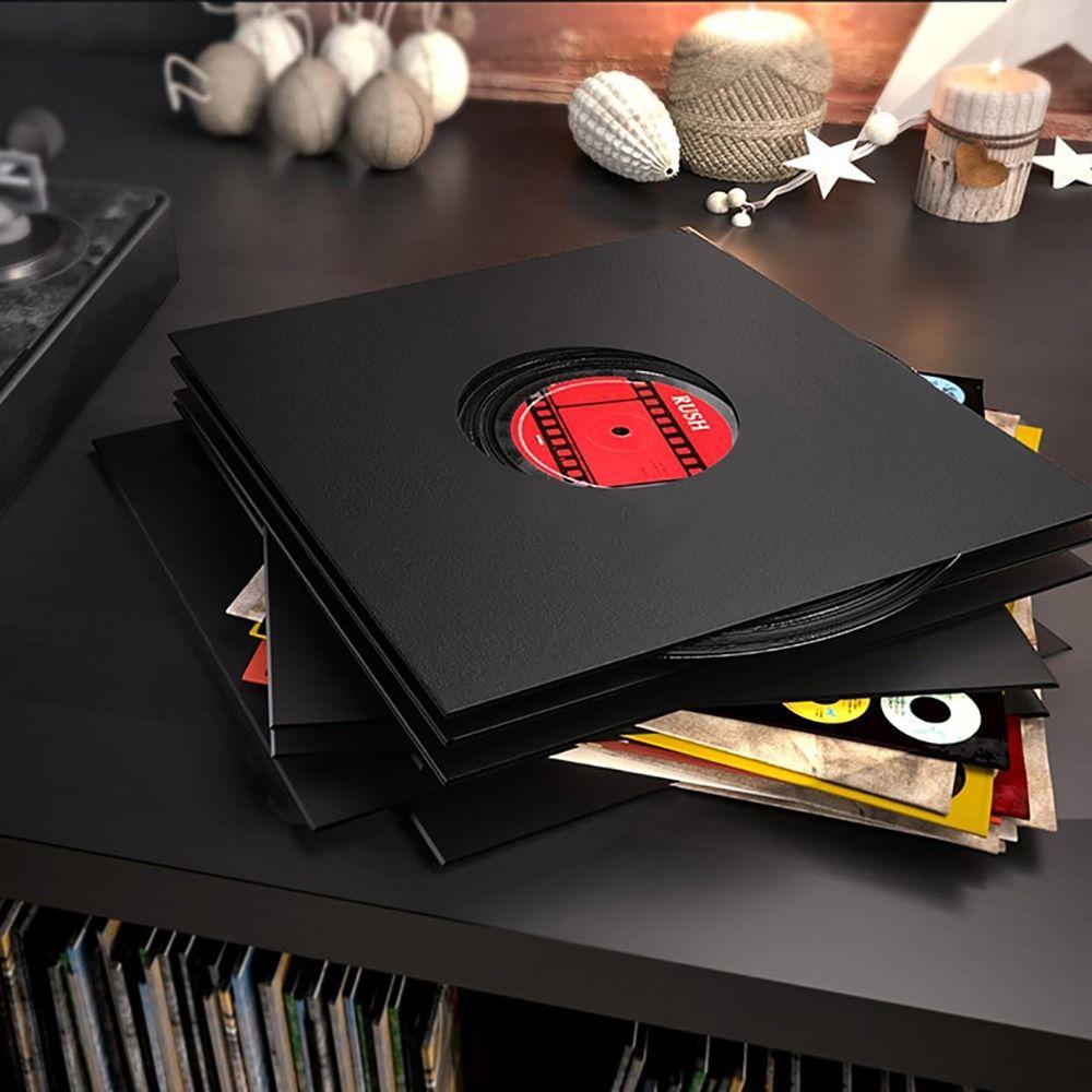 7/10 Inch LP Vinyl Record Cover Square Record Storage Bags New Outer Record Sleeves