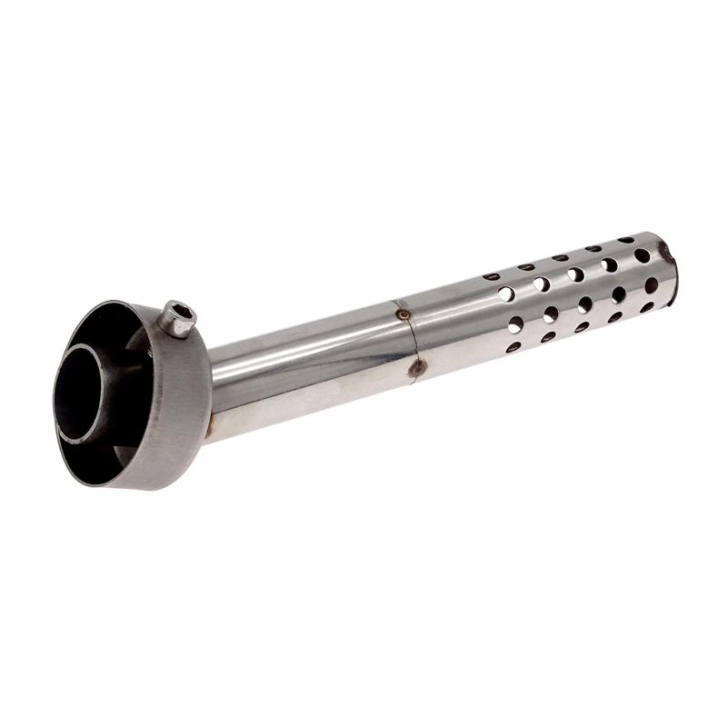 1 Pcs Universal 48mm Motorcycle Angled Exhaust Insert Baffle End Can DB Killer Muffler elbow 175MM Length Muffler