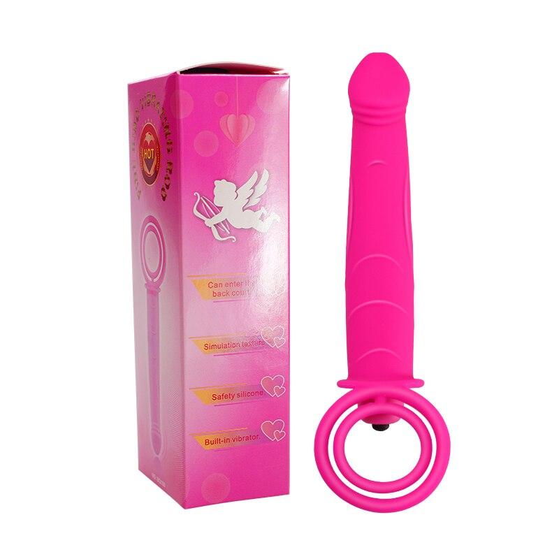 Double Penetration Vibrator Sex Toys for Couples Strapon Dildo Vibrator Strap On Penis Sex Toys