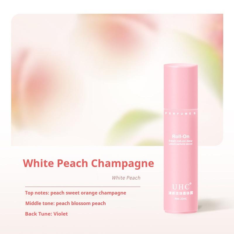 

Шариковый парфюмированный антиперспирант для подмышек, устойчивый к запахам, стойкий и сухой роликовый дезодорант 1# White Peach Champagne
