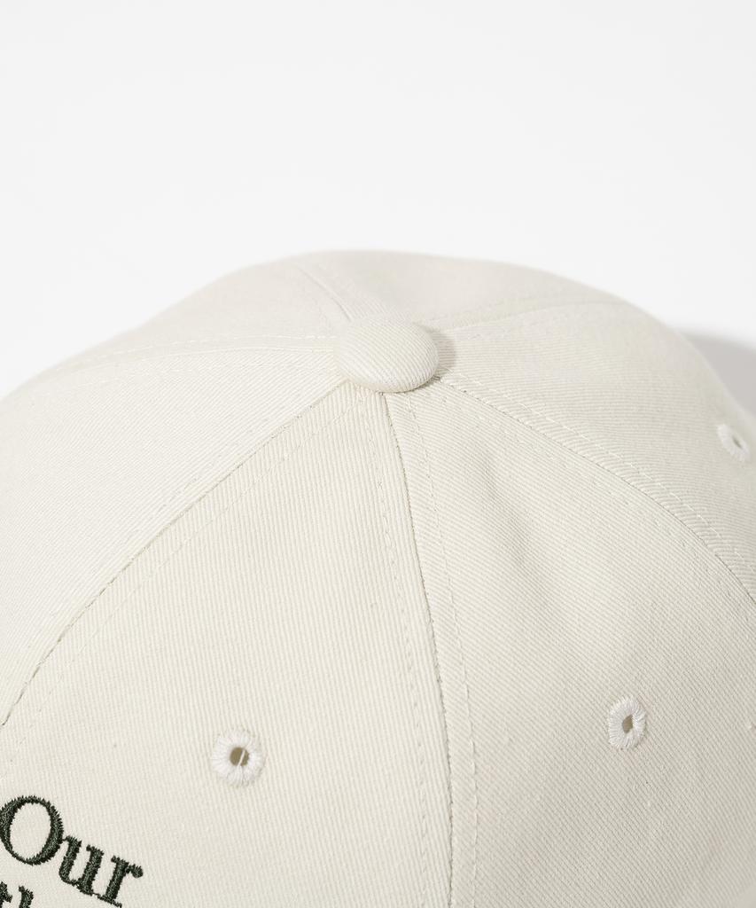 MILLO ARCHIVE Holiday Signature Ball Cap [Cream Green]