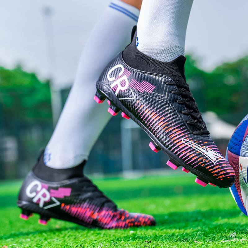 Neue Fußballschuhe Rasen Atmungsaktiv Training Rutschfest Leicht Fußballschuhe Herren Verschleißfest Lässige Sportschuhe Herren