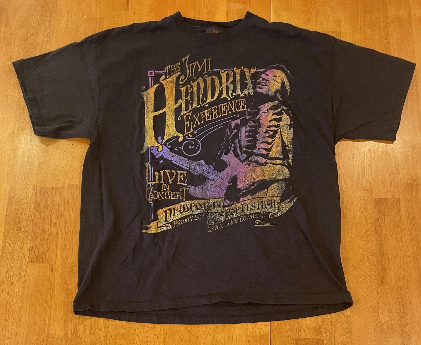 Vintage Jimi Hendrix Experience Shirt Zion Xl 2010 M