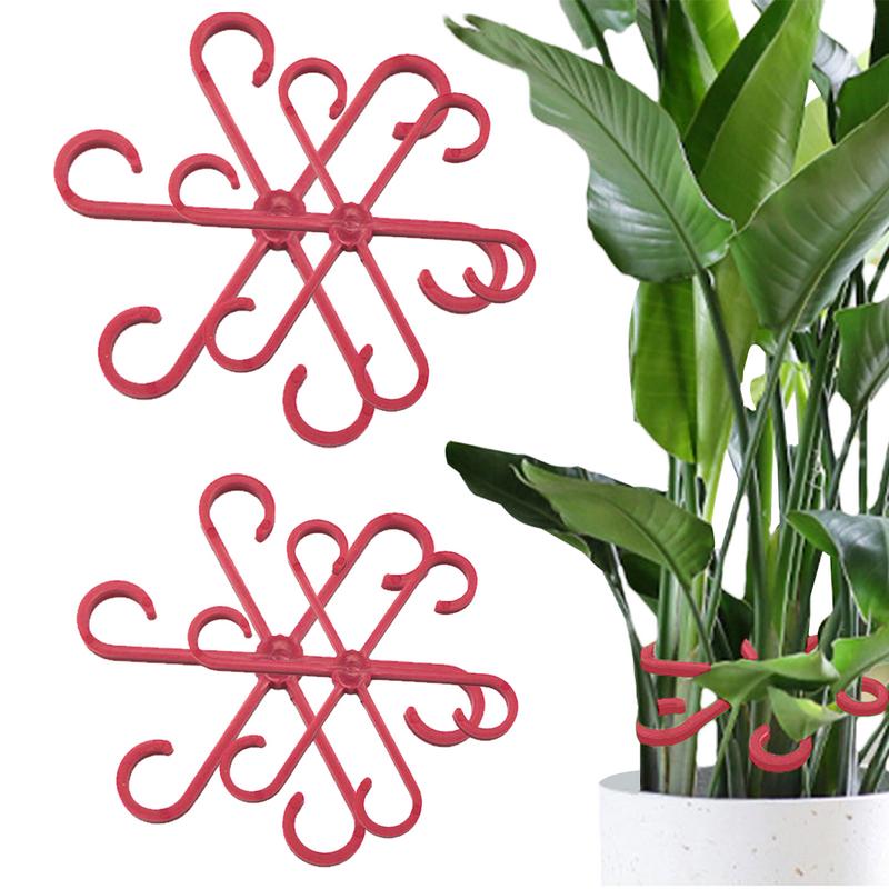 4/8Pcs Plant Support Alocasia Monstera Leaf Support Garden Fixing Clis For Plant Vine Alocasia Monstera Support Plant Stem Holder