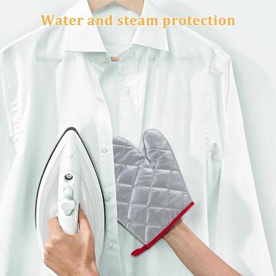Handliches Mini-Bügelkissen Ärmel-Bügelbrett Halter Hitzebeständiger Handschuh für Kleidung Dampfbügeleisen Tragbare Schutzmatte