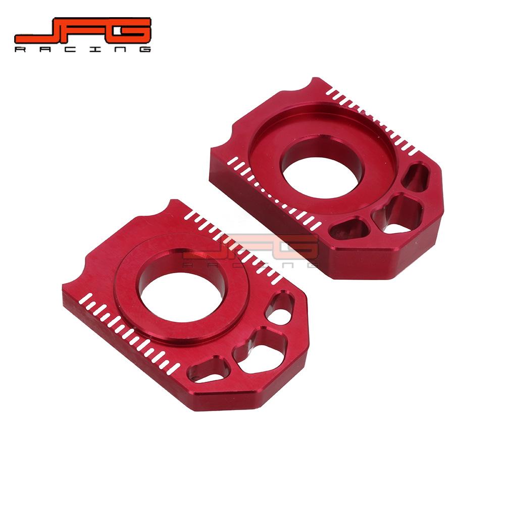 CRF250R Off-Road Motorcycle Rear Hub Adjuster CNC Aluminum Alloy Rear Jack