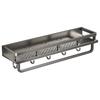 Wall-Mounted No-Drill Bathroom Storage & Vanity Rack