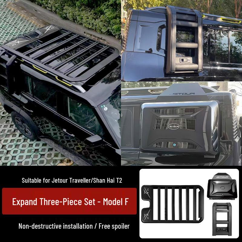 Chery Jetour Traveler Roof Rack & Ladder Kit