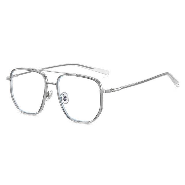 

Women Men Polygon Metal Prescription Nearsighted Eyewear Student Transparent Optical Spectacles Gold Myopia Glasses 0 -0.5 -1.0 0