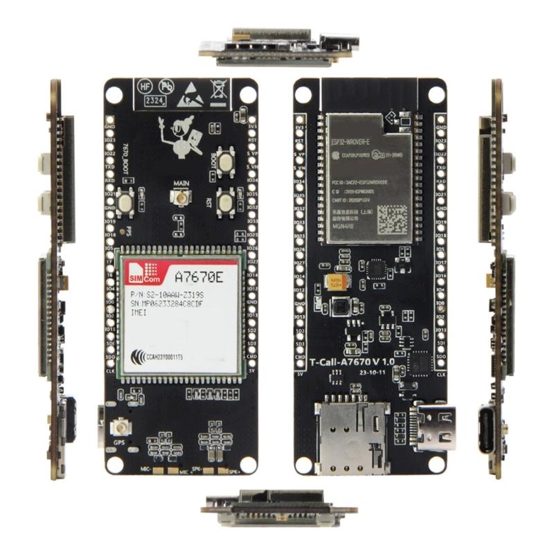 240Mhz A7670 4G ESP32 Development Board for Engineers Enhances Performances