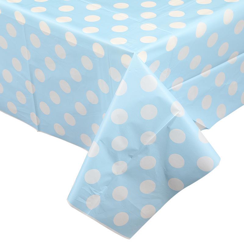 Disposable PEVA Cartoon Balloon Tablecloth - Oil-Proof, Thickened for Birthdays & Kindergarten Parties