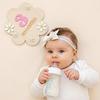 Baby Monats Meilenstein Karte Schild Holzblumenbrett mit 10 austauschbaren Zahlen für Neugeborenen Wachstums-Tracker Foto Requisite Babyparty Kinderzimmer Dekor