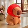 Peluche Capibara 23cm Simulazione Capibara Anime Giocattolo Morbido Bambola Carina Peluche Animali Giocattolo Bambola Morbida Regali di Natale Ringraziamento