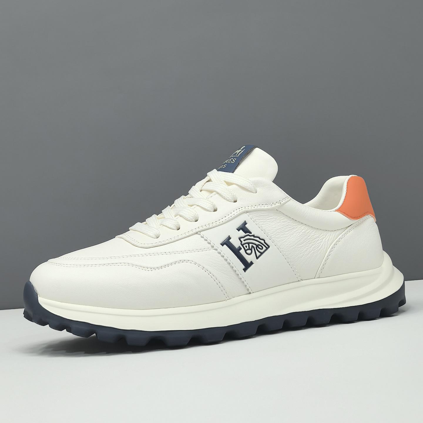 Raw sports casual shoes trendy shoes genuine leather sneakers 38