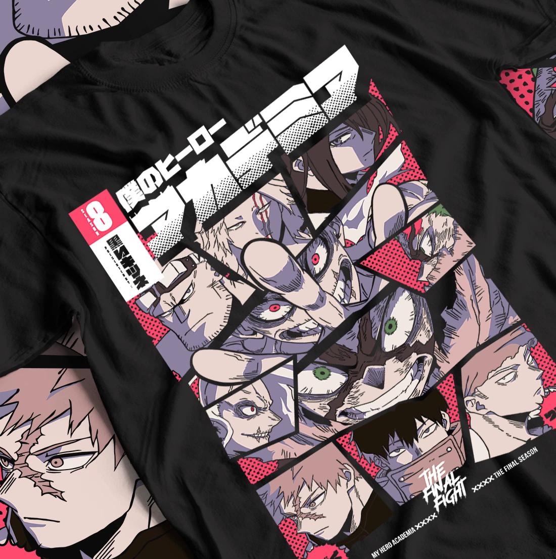 MHA THE LAST FIGHT My Hero Academia MHA Anime Girl Gift Shirt Tee, MY HERO GIFT 4XL