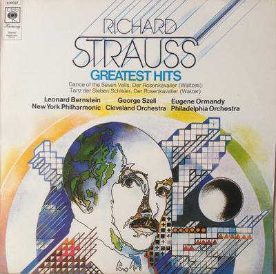 LP Record RICHARD STRAUSS  Greatest Hits S30047 CBS Harmony 1974 Netherland Classical Used