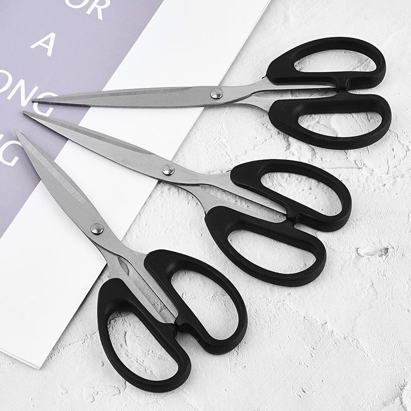Suitable for Households Offices and Schools All Purpose Scissors Stainless Steel Blades Soft Grip Handle