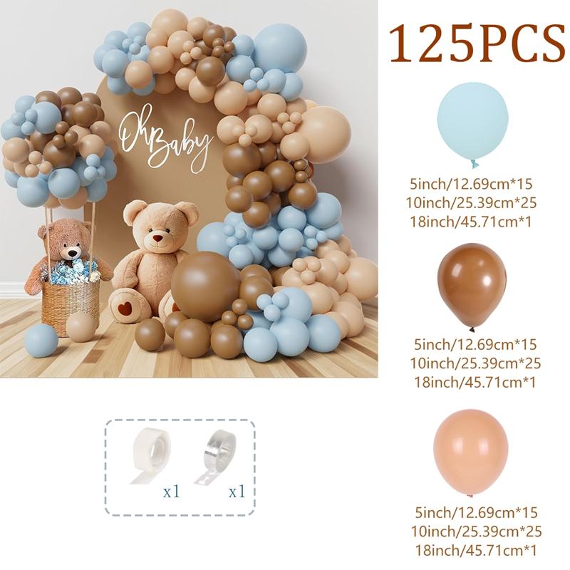 Macarons Blue Balloon Arch Kit Happy Wedding Birthday Party Decoration for Home Balloon Arch Kit Birthday Wedding Party Supplies