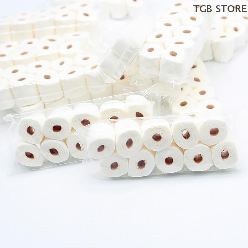 1/12 Dollhouse Toilet Paper Roll Model Mini Bathroom Accessories For Dolls House Decor