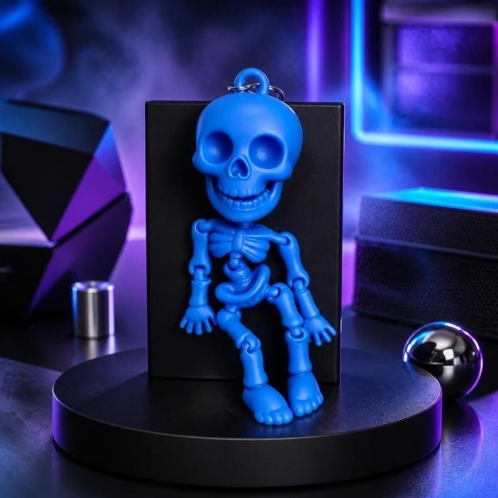 Hanging Ornaments Articulated Skeleton Pendant Decoration Skull Bag Charm  Car Key Accessories