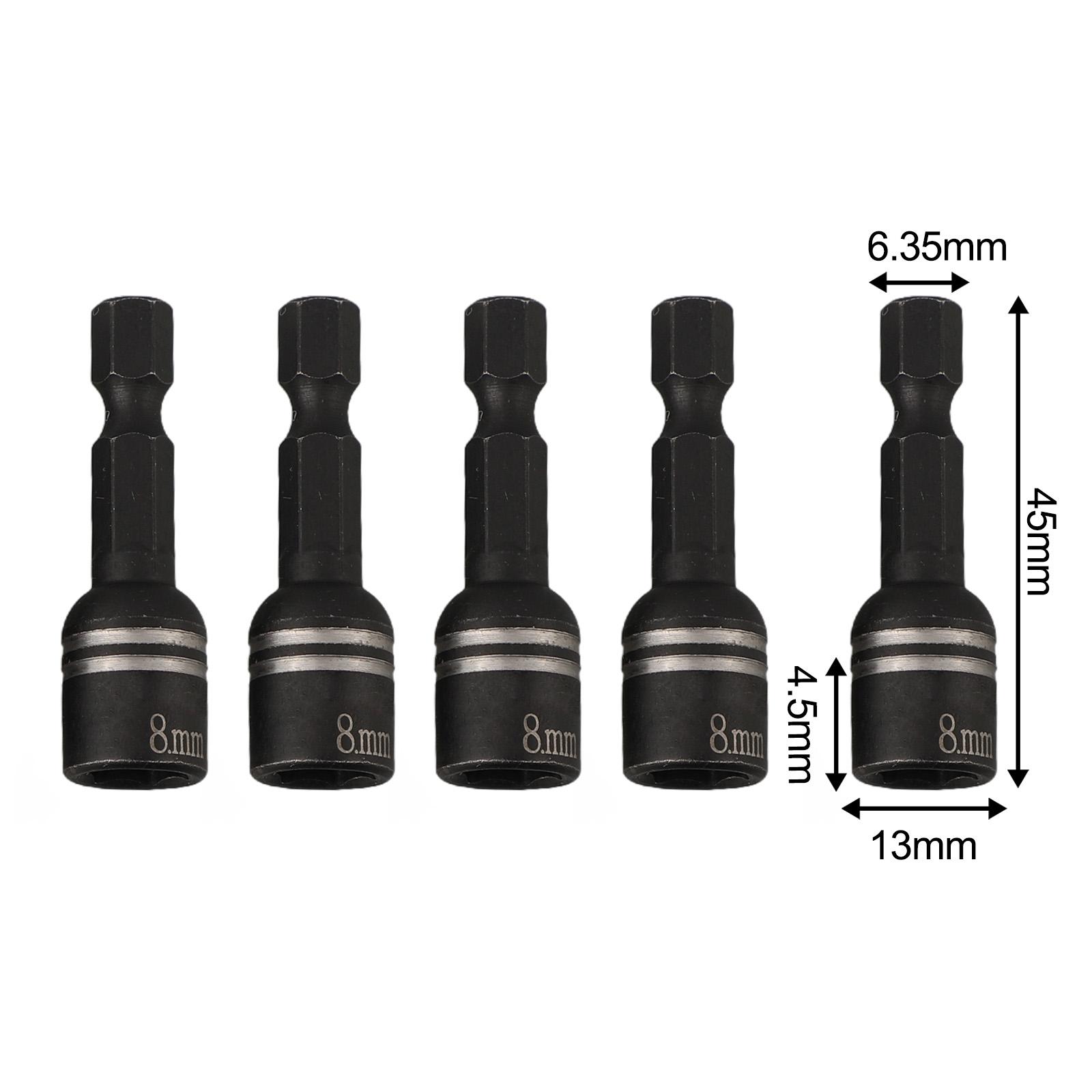 

Set of 5 Magnetic Drill Bit Holders Featuring Strong Adsorption Capabilities Suitable for Use in Diverse DIY Applications China Mainland