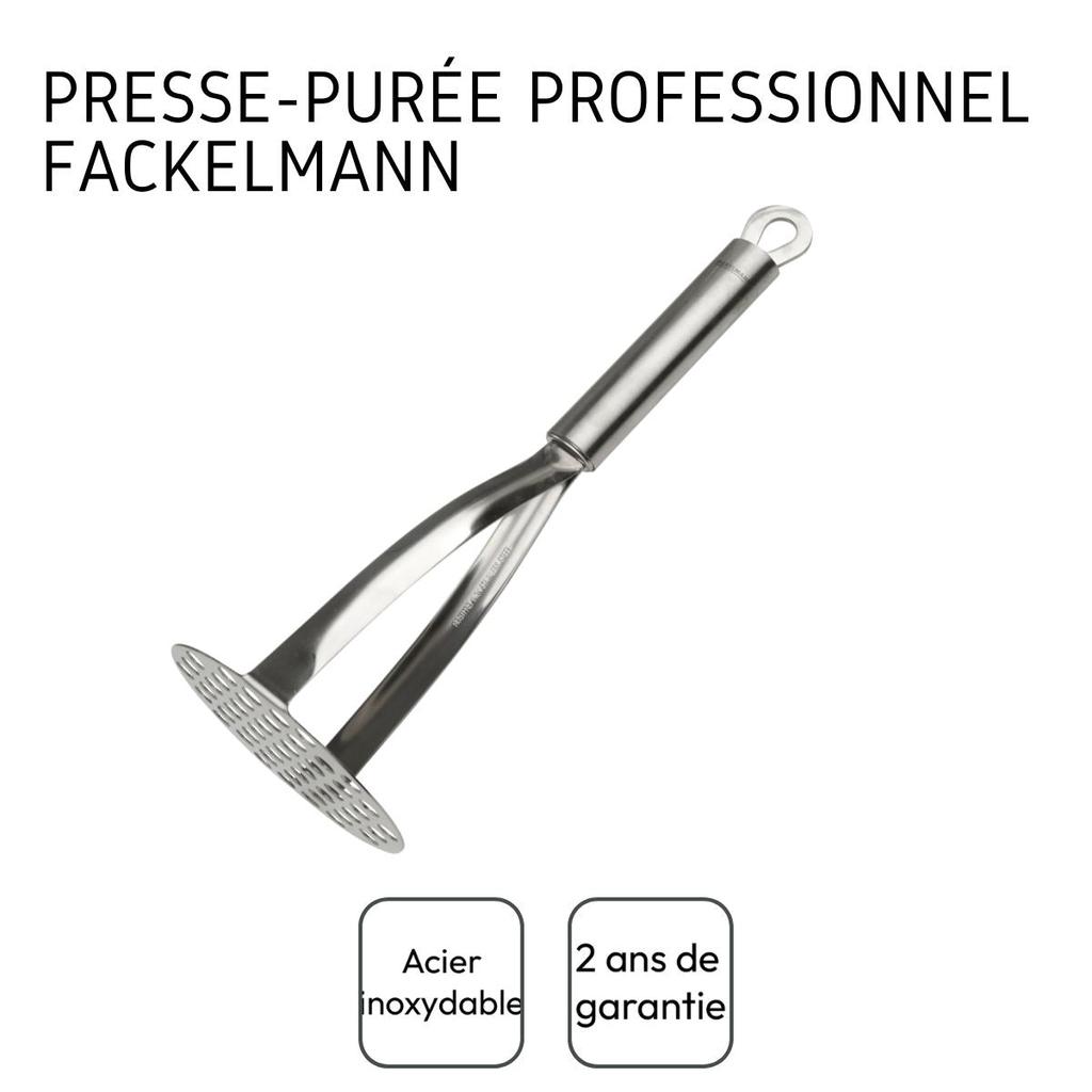 Fackelmann Oval Professional Stainless Steel Potato Masher Ref. 40587