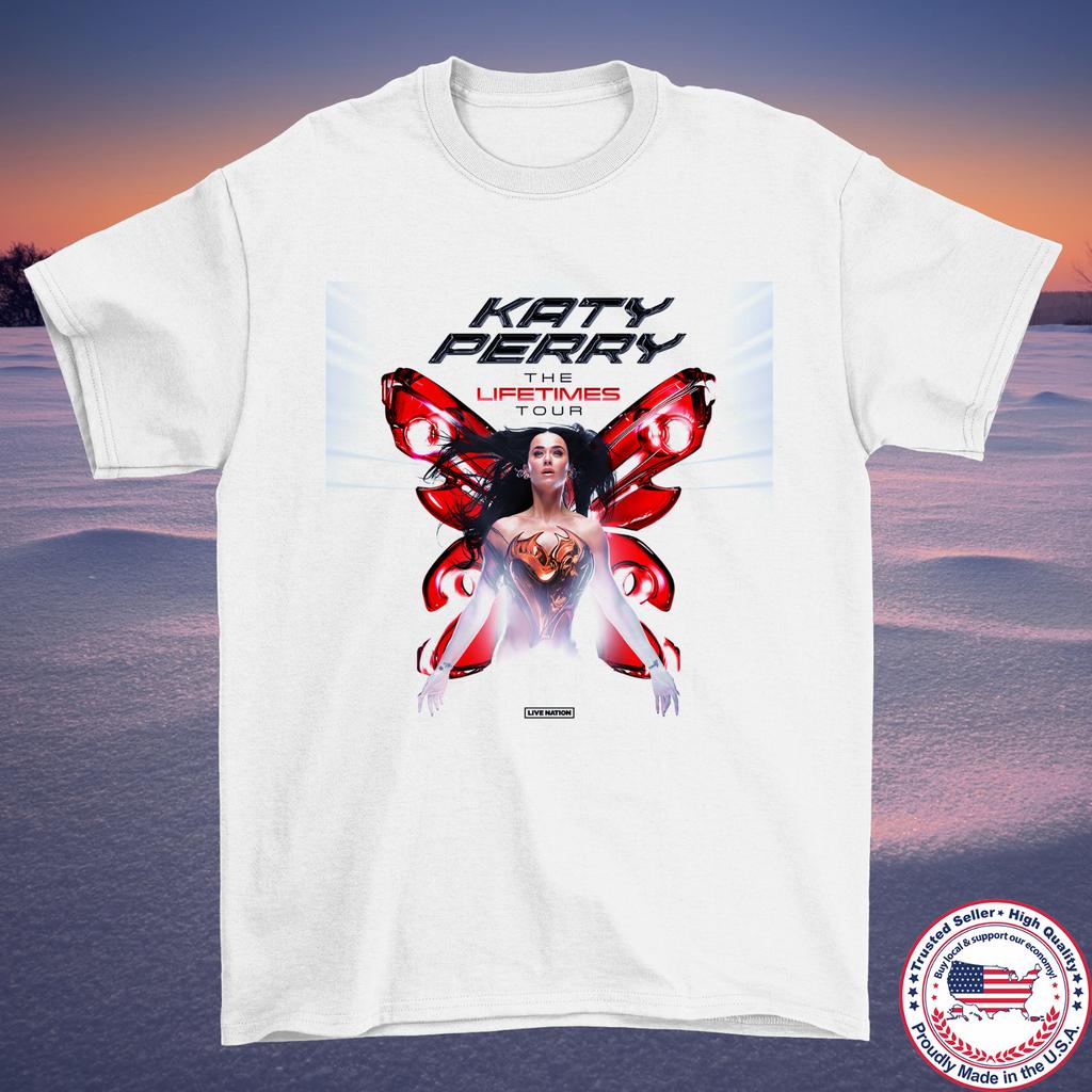 Katy Perry The Lifetime Tour 2025 T Shirt Full Size S-5Xl