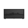 3D Flame Electric Fireplace Aroma Diffuser & Humidifier, Remote Control, Simulated Ember Bed, Fine Mist for Home/Office Desktop