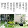 Garden Obelisk Trellis Decorative Gardening Climbing Frame Potted Plant Support for Tomatoes Flowers Beans Houseplants Cucumbers