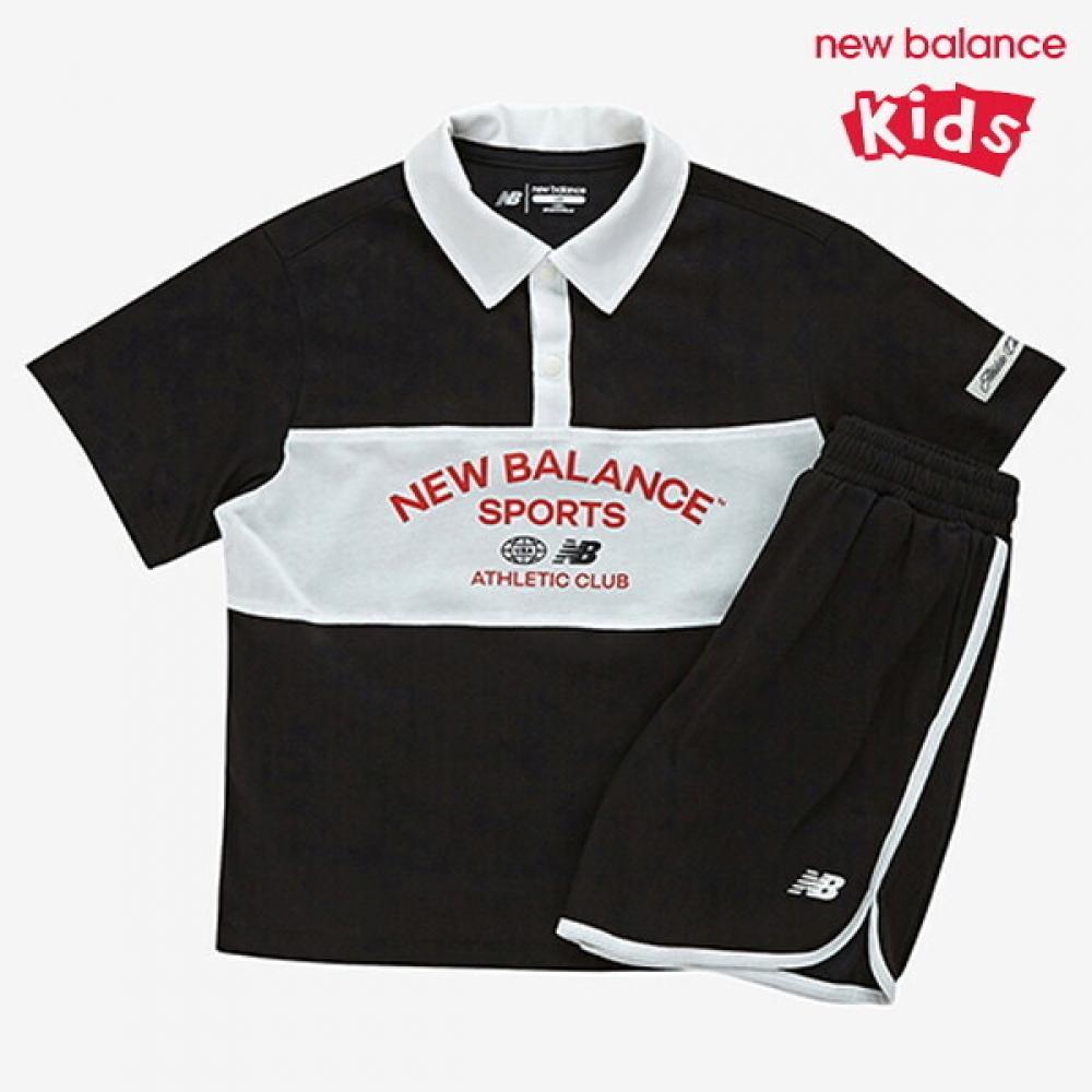 

New Balance Kids SporTs Collar Color SeT Up T shirT Nk9yf2831u 19 120