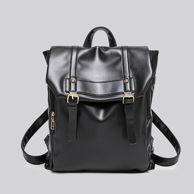

Backpack College Wind Backpack Vintage Soft Leather Women s Bag Casual Cambridge Bag School Bag