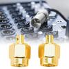 50Pcs Sma males RF Coaxial Termination Sma males Plugs Solder Mount Connectors for Semi-rigid RG402/RG141 Cable Connectors