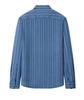 Business casual shirt men's long sleeved shirt with fashionable stripes