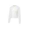 Li Ning Einfarbig Locker Langarm T-Shirt Damen Tops Off-White AHST156-1