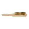 Wimete Wood Handle Stainless Steel Wire Cleaning Brush