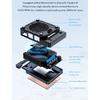 Ulanzi CU01 Thermostatic Semiconductor Camera Cooler Camera Cooling Fan Radiator 4K Recording Kit Heat Sink for Sony Canon Nikon