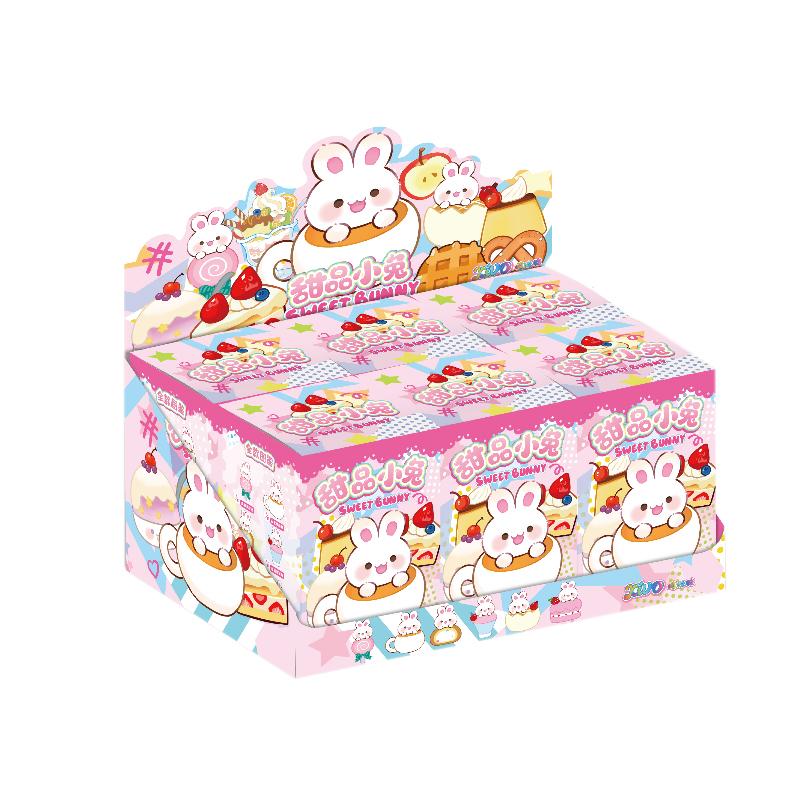New Sweet Bunny Series Blind Box Cute Dessert Bunny Doll Desktop Ornaments Valentine'S Day Surprise Gift