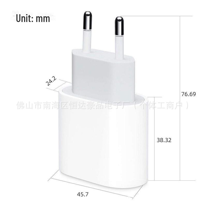 CE Certified Fast Charger 12W/20W/30W for Apple & Huawei Phones (EU Standard)