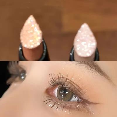 Glitter Highlighter Clear Sparkle Rhinestone Fluorescent Eyeliner Pencil Eyeshadow