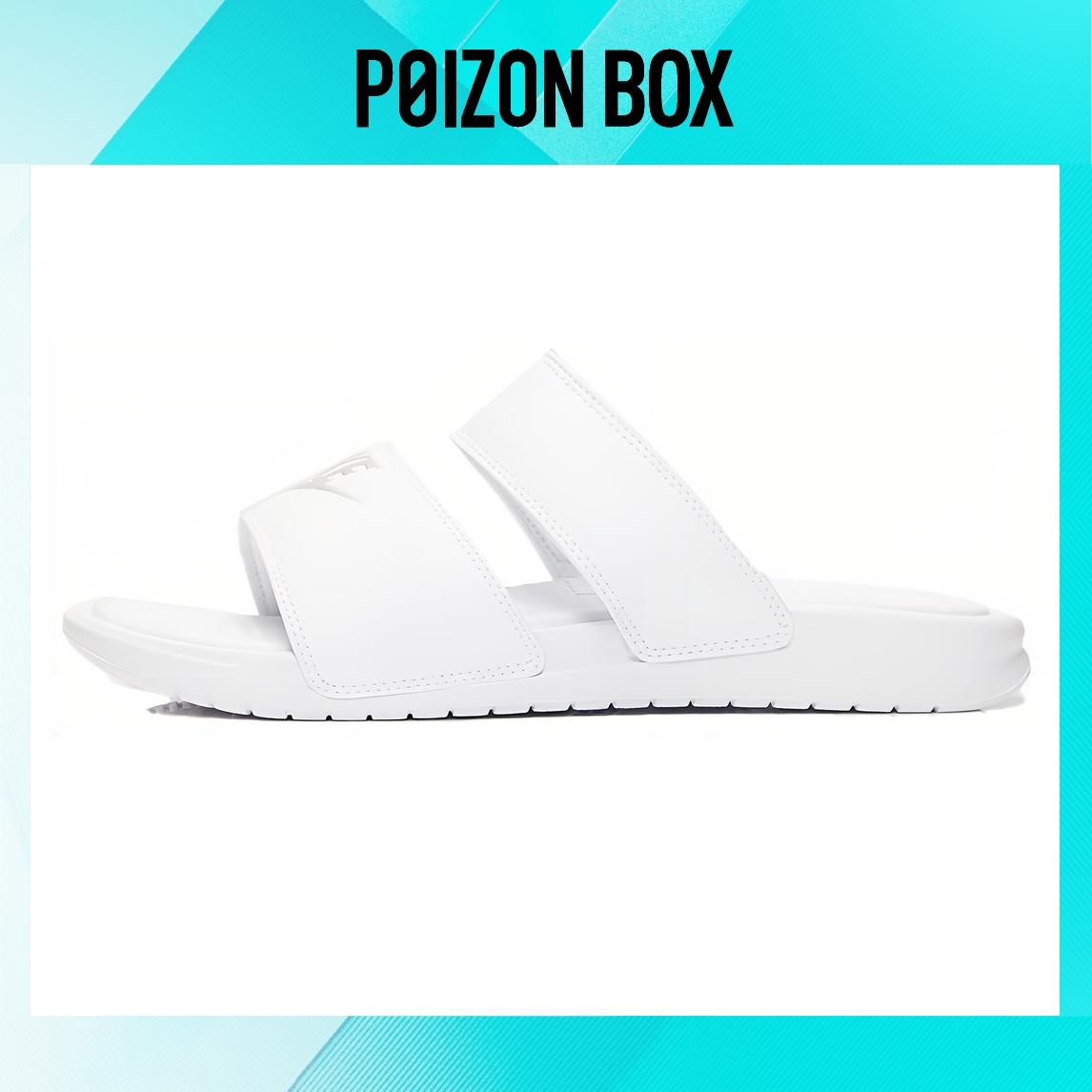 

сабо Nike Benassi Duo Ultra White Metallic Silver (Women s) 819717-100