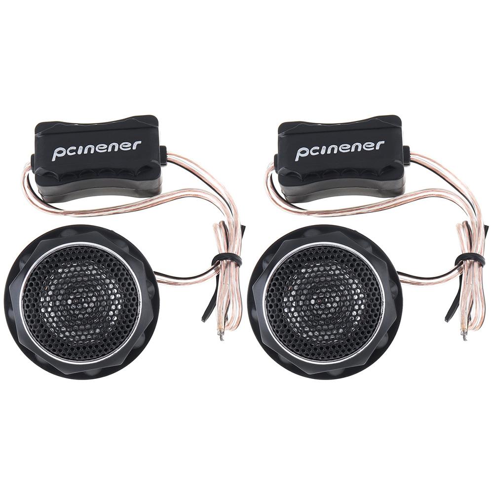 2pcs T280 Car High Fidelity Stereo Speaker Tweeter Car Modified Car Audio Dome Tweeters 12V 140W High Frequency Capacitor