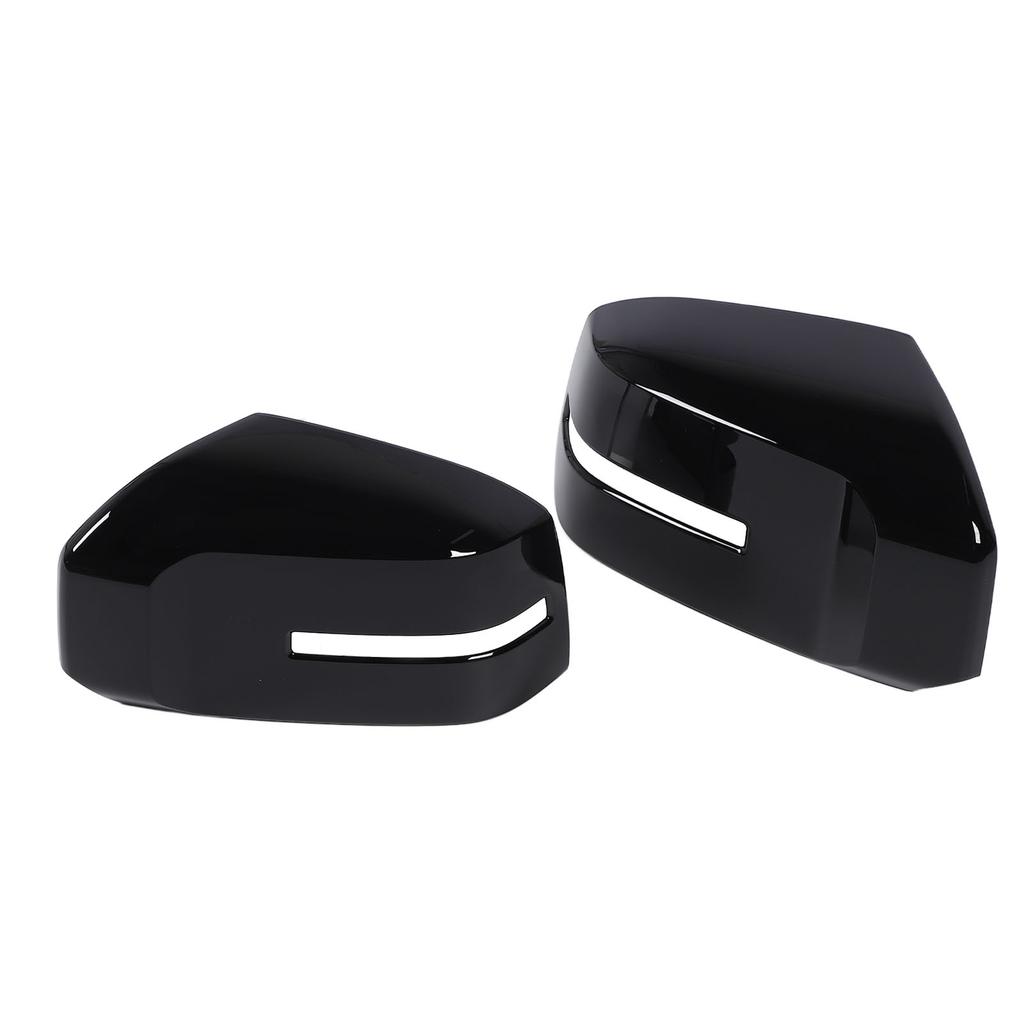2PCS Rearview Mirror Cap Left and Right Exterior Rear View Mirror Housing Cap for Triton L200 2023
