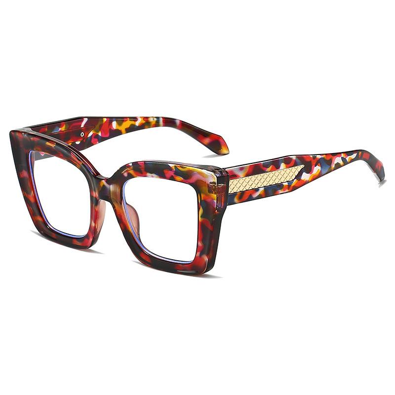 New trendy versatile sunglasses, high-end European and American simple square versatile men's and women's sunglasses