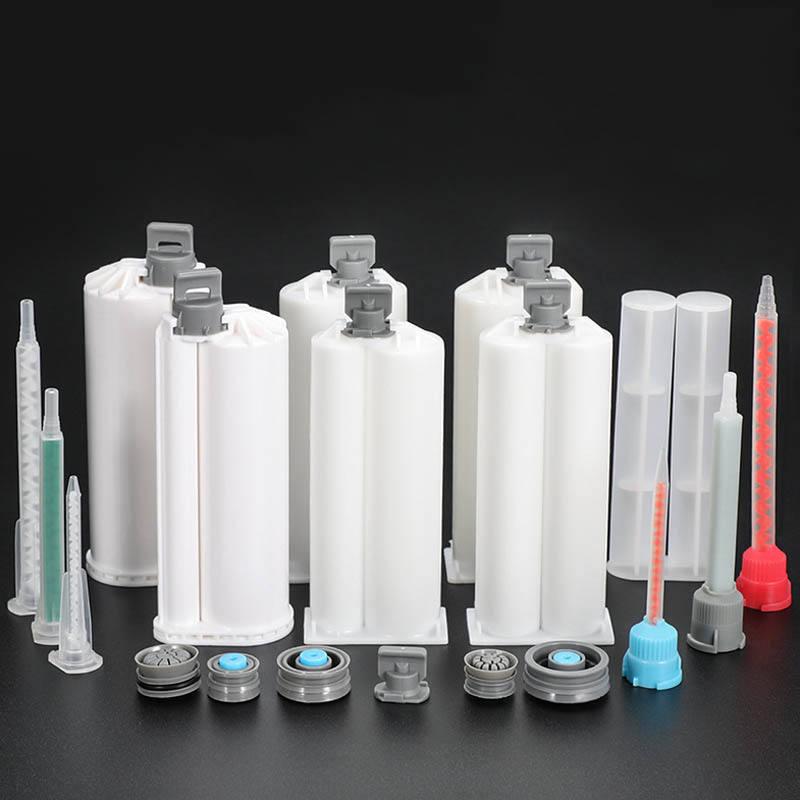 50ml 10:1 AB Dispensing Gun Dual Cartridge Caulking Gun for 10:1 Corian Adhesive Solid Surface