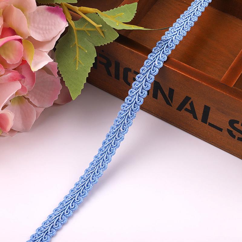 40 Yards Braided Lace Wedding Decoration Fabric Curve Lace Trim Ribbon DIY Craft Sewing Accessories Centipede Lace Wholesale