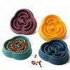 2Pcs Dog Slow Food Bowl Plastic Anti-Choking Slow Eating Cloud Shape Large Dogs Prevent Vomiting And Protect Intestines