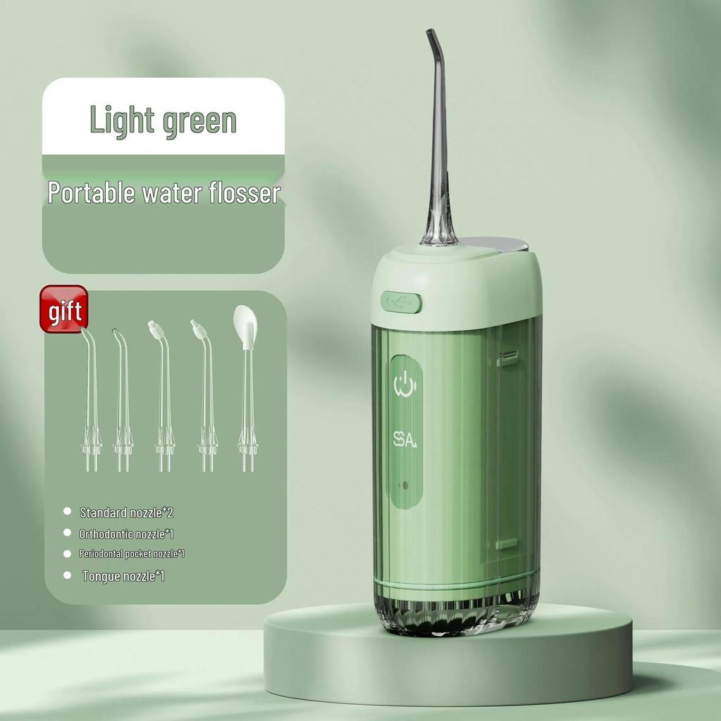 Portable Electric Water Flosser for Adults - Oral Irrigator and Teeth Cleaner